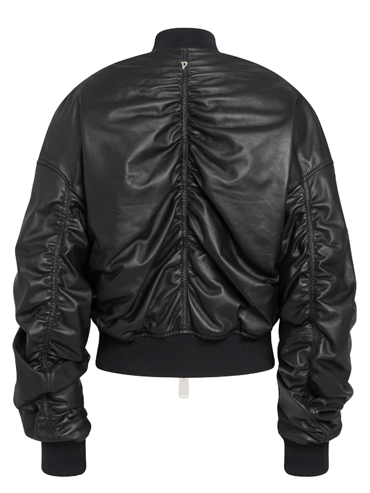 Dondup Bomber over in nappa Nero