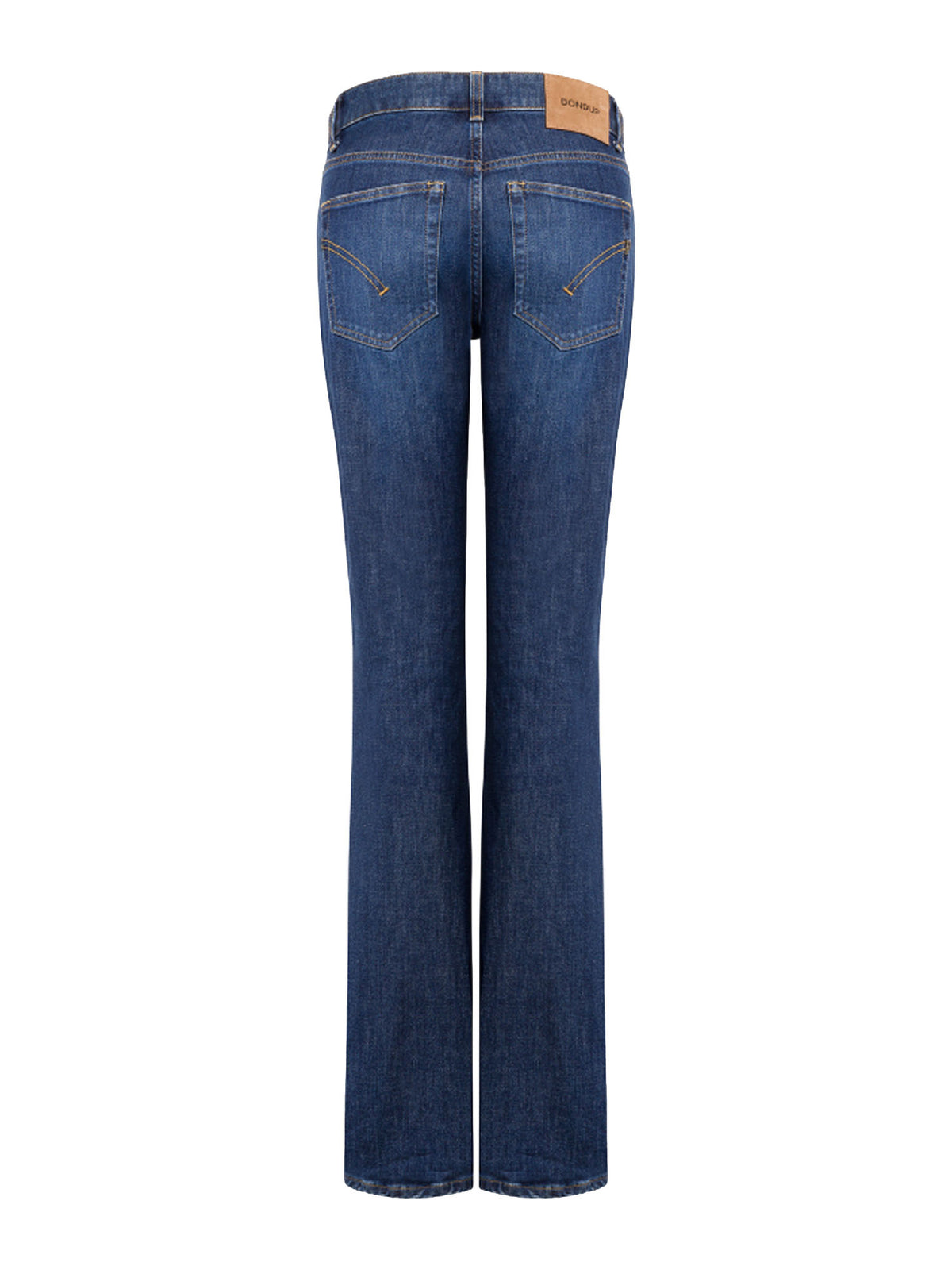 Dondup Jeans Newlola skinny bootcut in denim stretch responsabile Blu