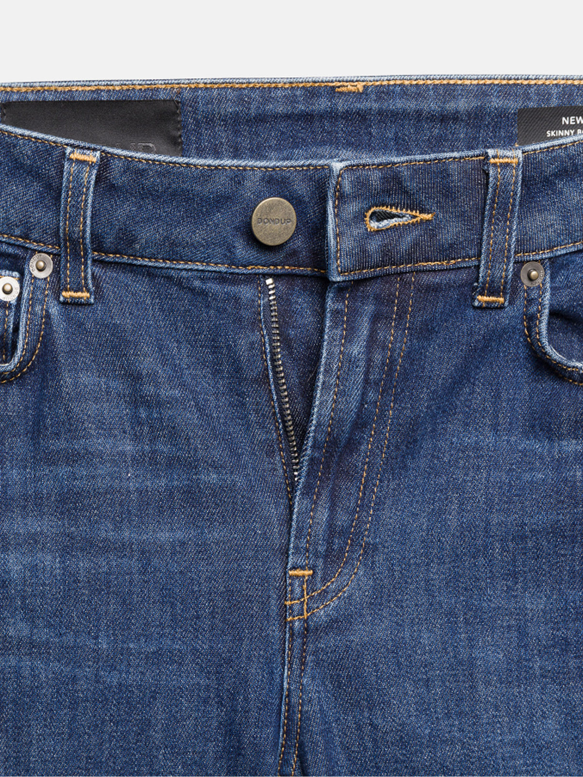 Dondup Jeans Newlola skinny bootcut in denim stretch responsabile Blu