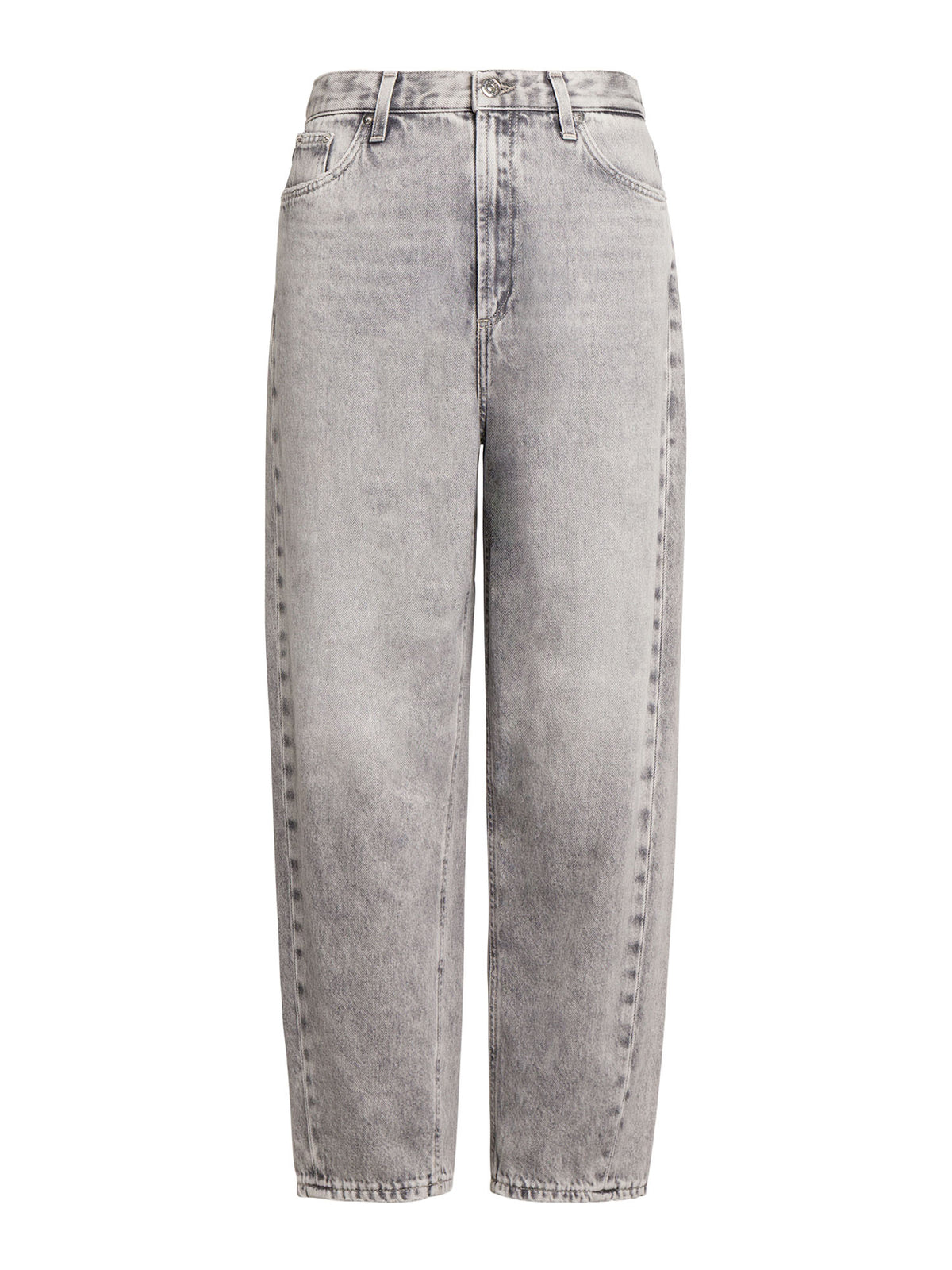 Dondup Jeans Bessie loose in denim fisso Grigio