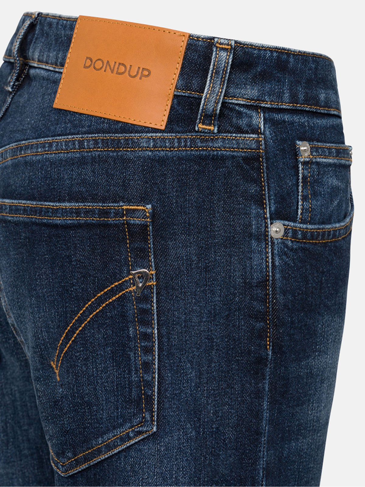 Dondup Jeans Coco slim in denim stretch Blu