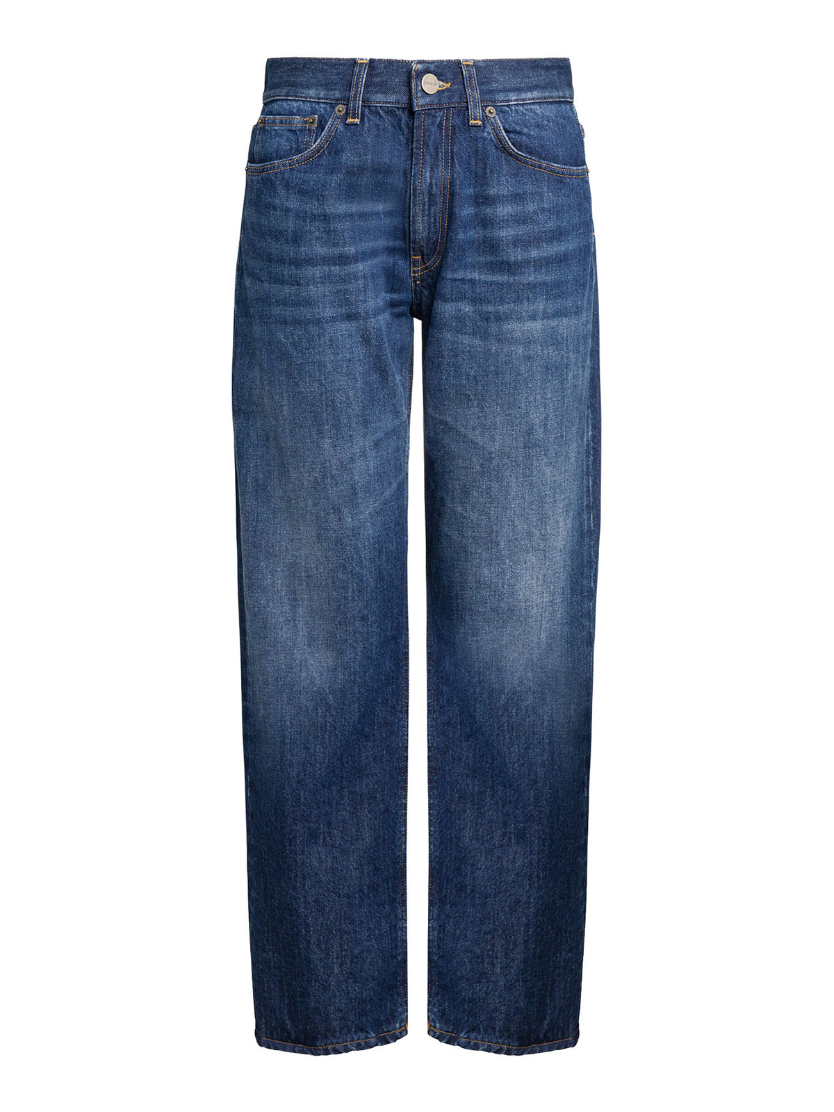 Dondup Jeans Dafne regular in denim fisso Blu