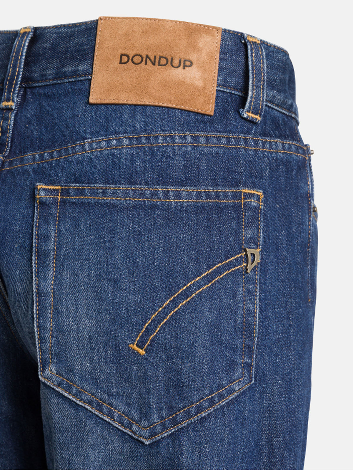 Dondup Jeans Dafne regular in denim fisso Blu