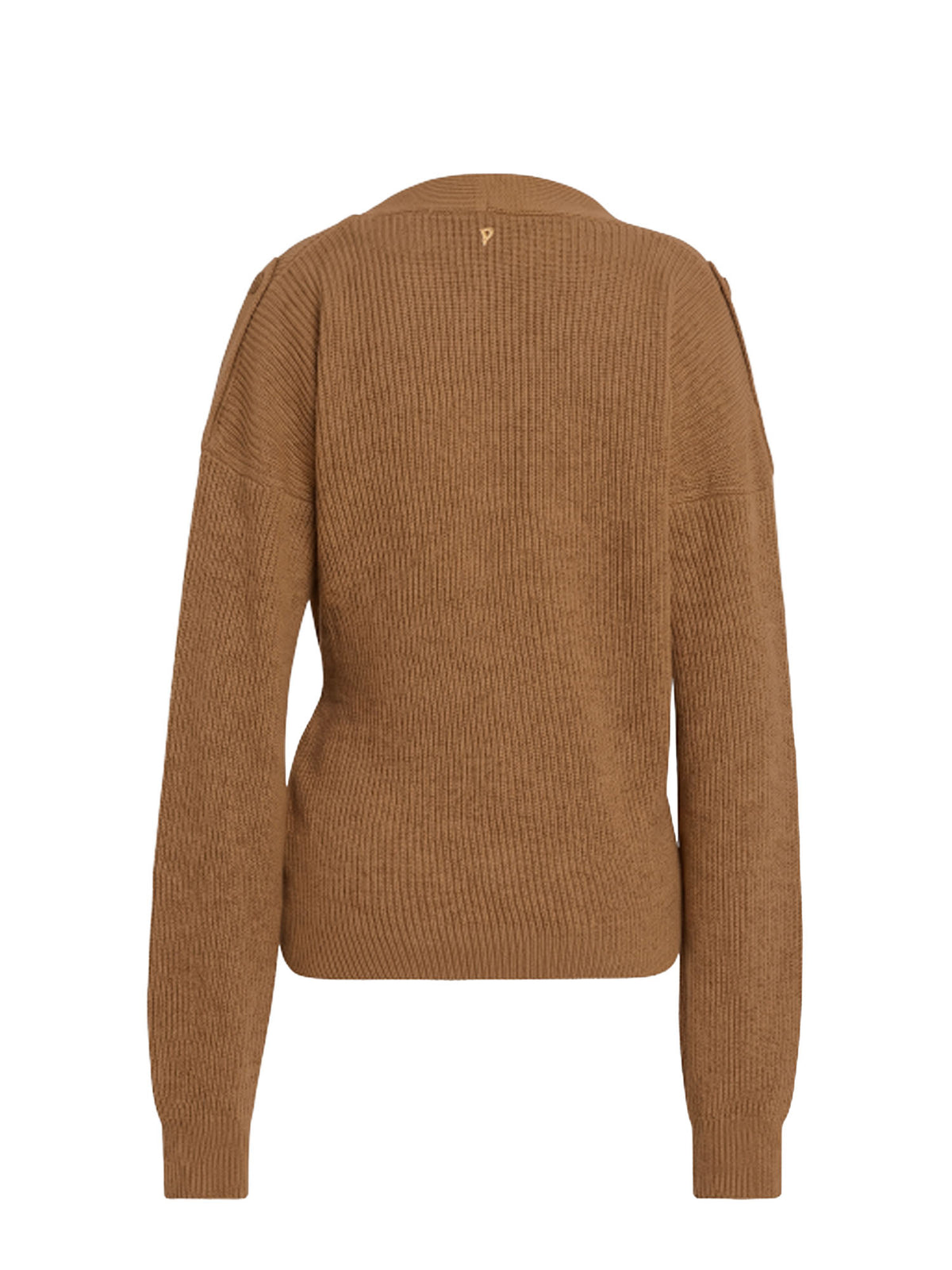 Dondup Cardigan regular in costa inglese Marrone