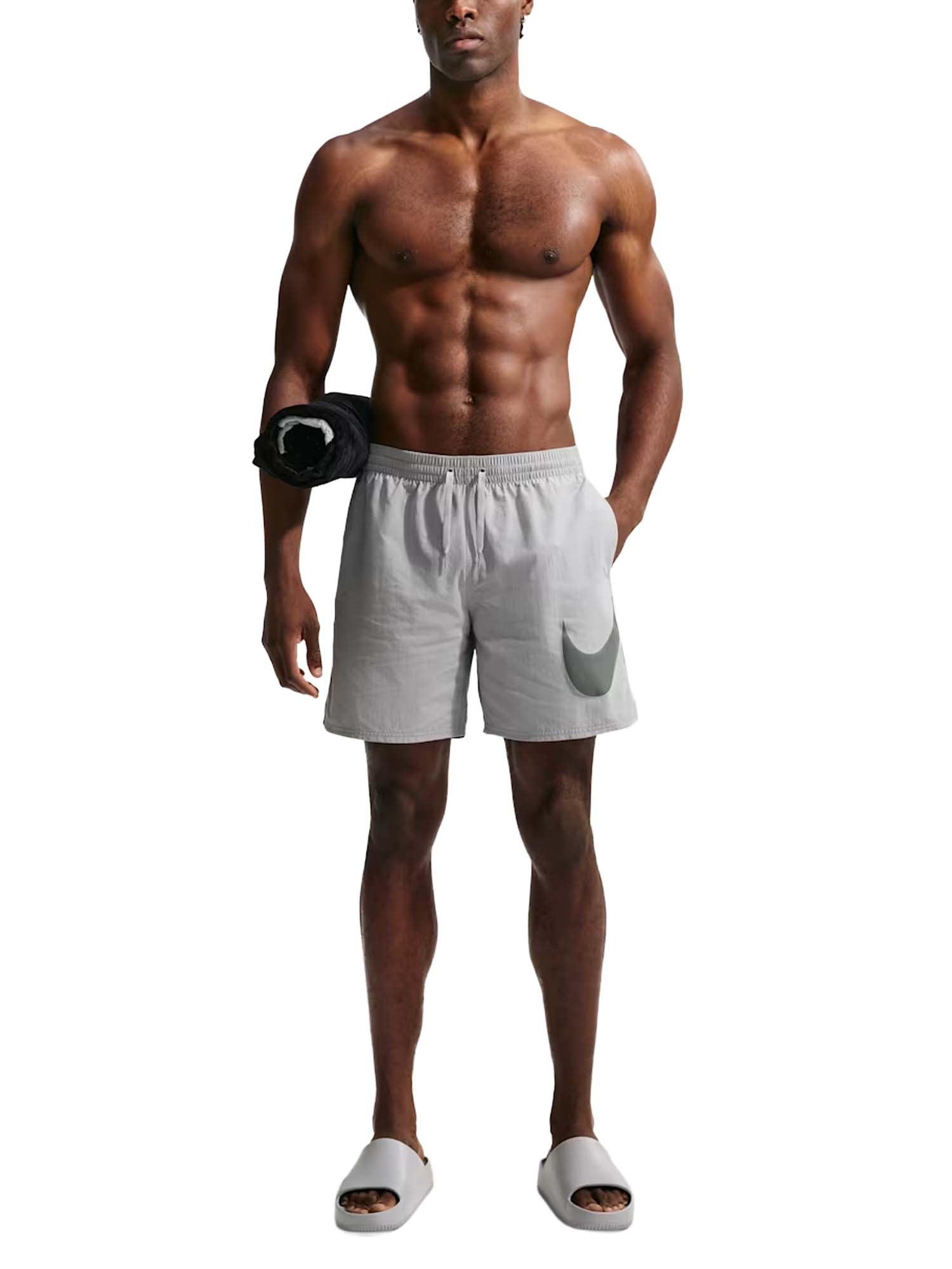"Nike Volley Shorts 7" Brief-Lined da uomo Grigio"