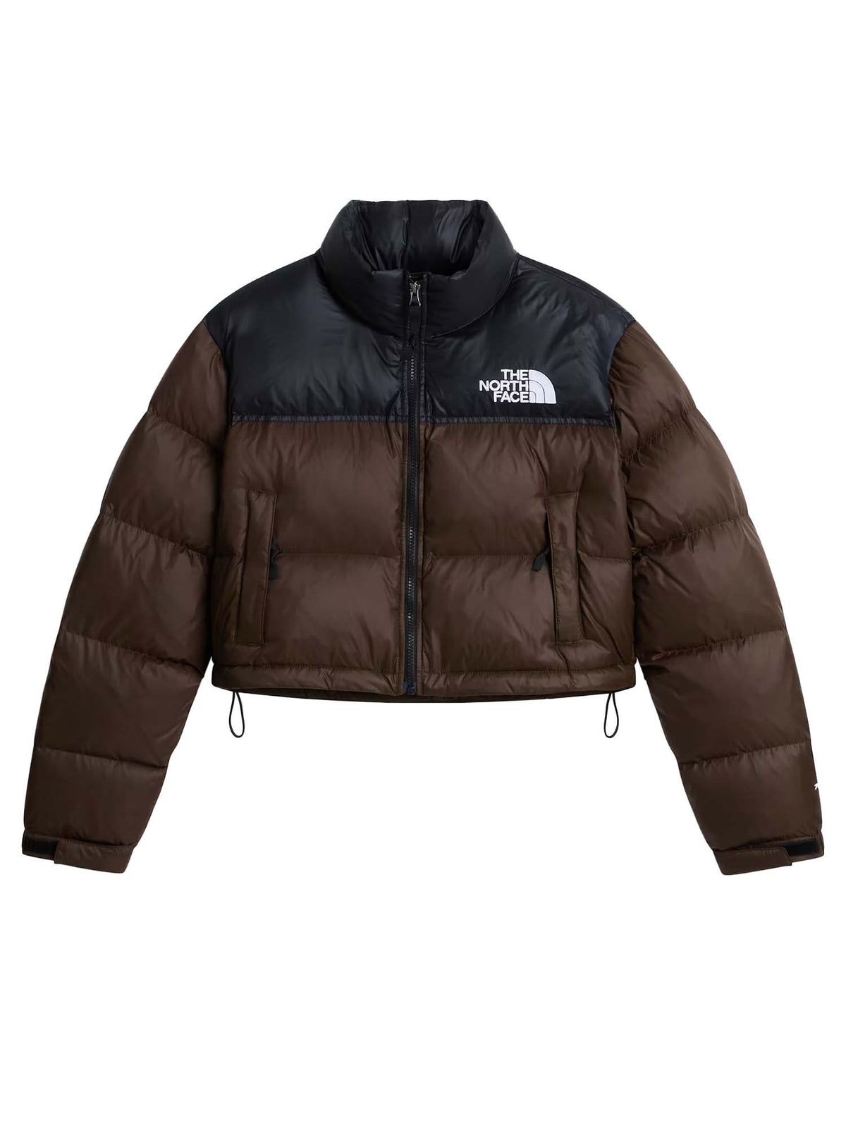 The North Face Giacca corta Nuptse da donna Marrone