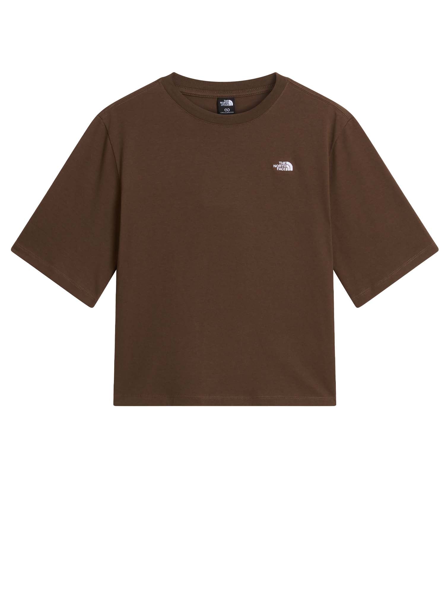 The North Face T-shirt TNF™ Essential Simple Dome Boxy Relaxed da donna Marrone