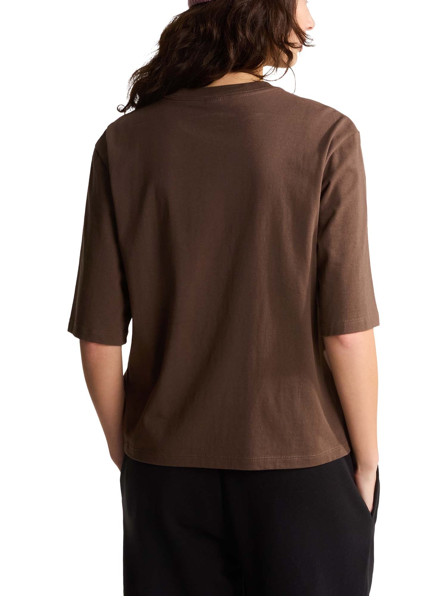 The North Face T-shirt TNF™ Essential Simple Dome Boxy Relaxed da donna Marrone