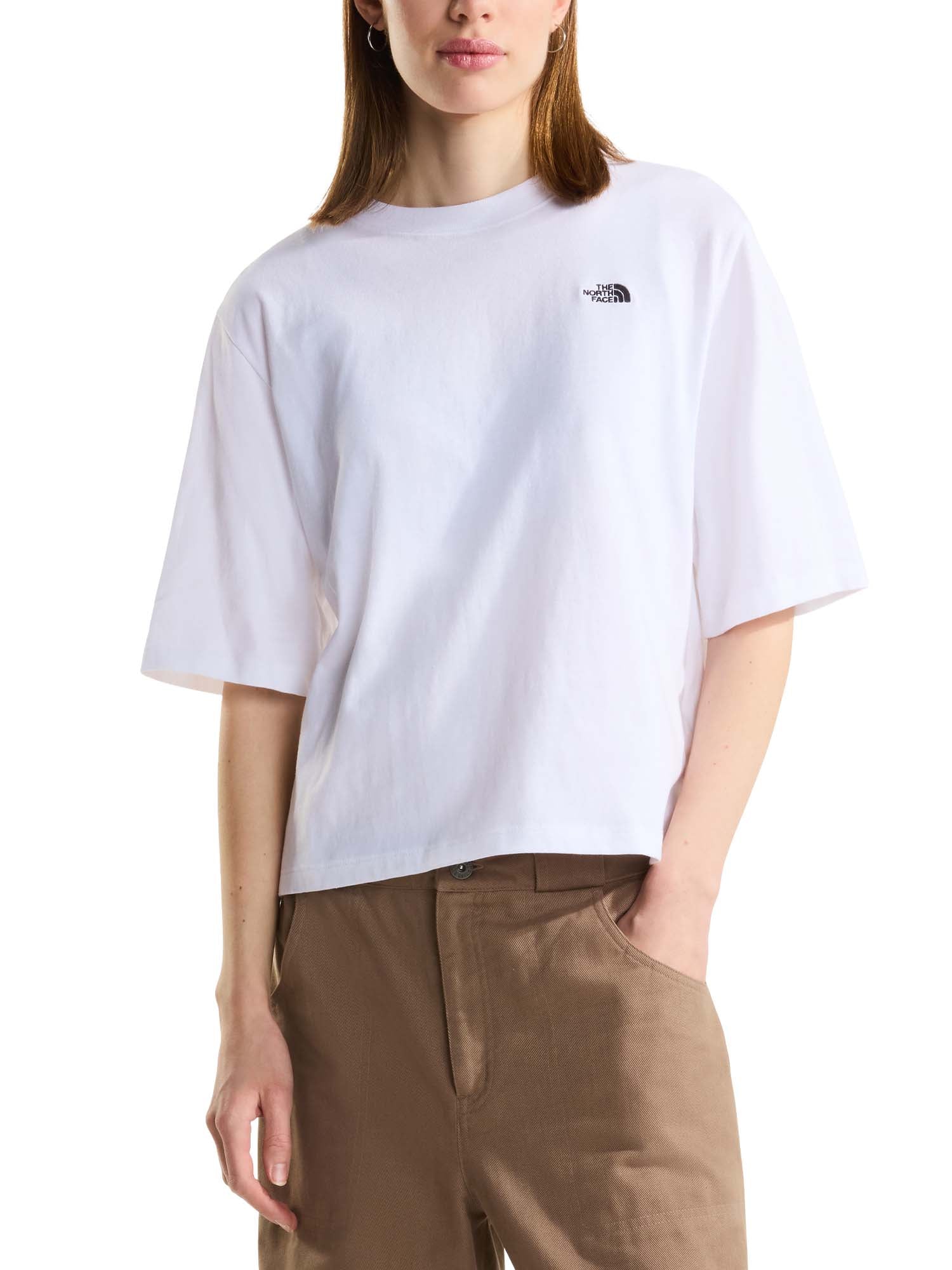 The North Face T-shirt TNF™ Essential Simple Dome Boxy Relaxed da donna Bianco