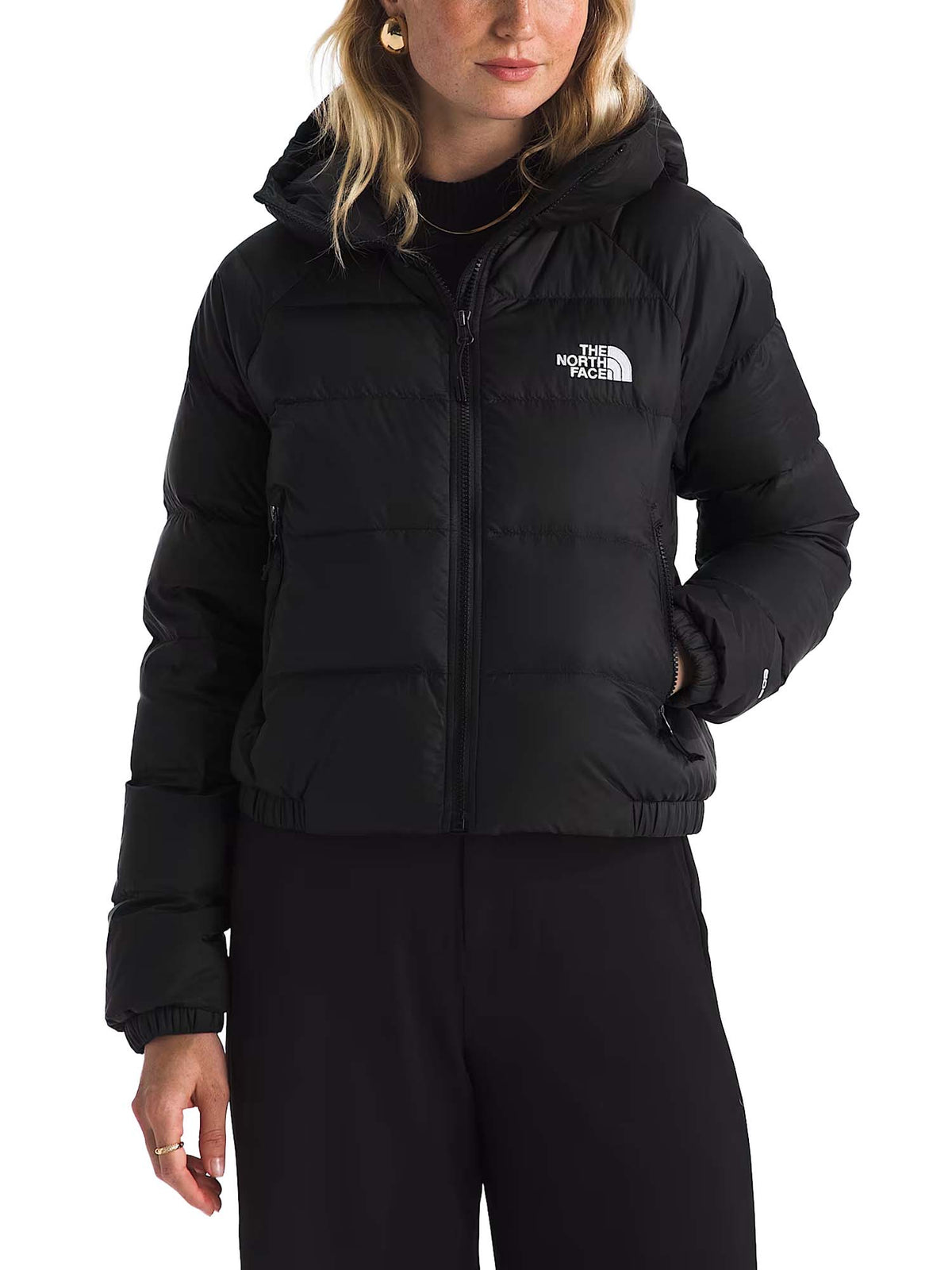 The North Face Giacca in piumino con cappuccio Hydrenalite da donna Nero