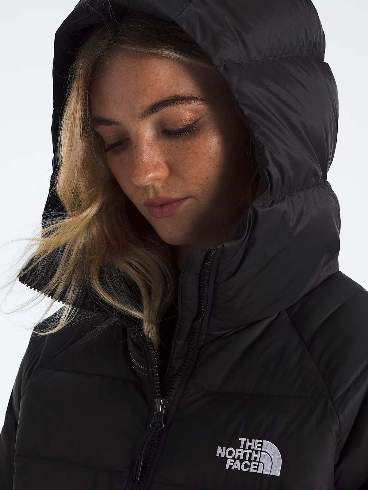 The North Face Giacca in piumino con cappuccio Hydrenalite da donna Nero