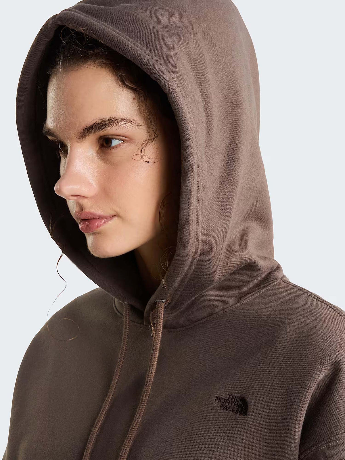 The North Face Felpa con cappuccio oversize TNF™ Essential Simple Dome Boxy da donna Marrone