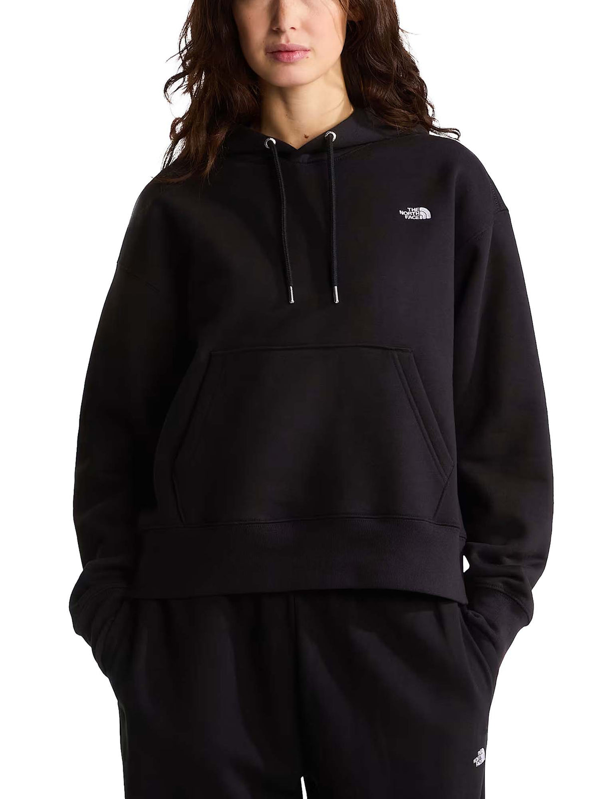 The North Face Felpa con cappuccio oversize TNF™ Essential Simple Dome Boxy da donna Nero