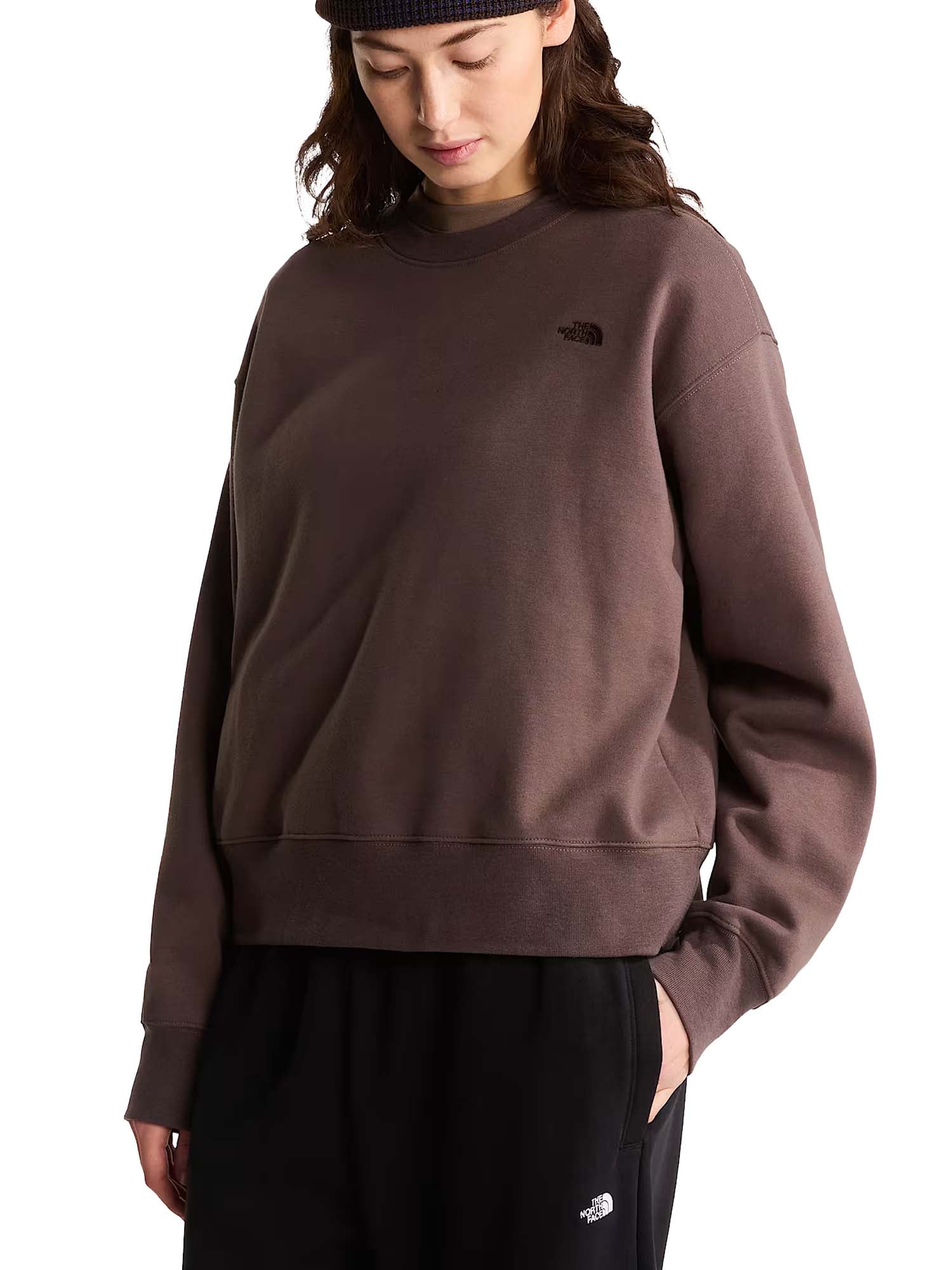 The North Face Felpa oversize TNF™ Essential Simple Dome Boxy da donna Marrone