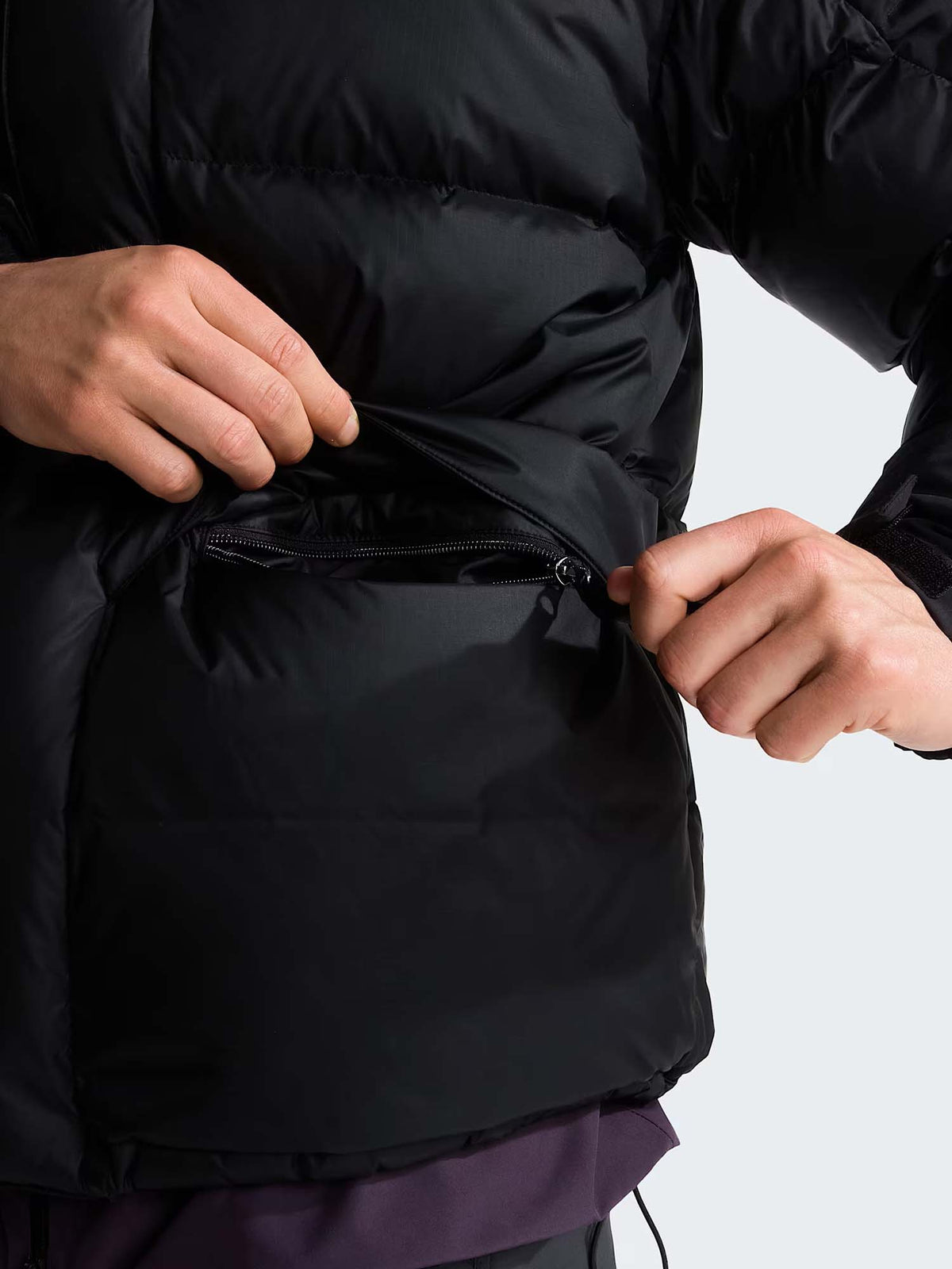 The North Face Parka in piumino Himalayan da uomo Nero