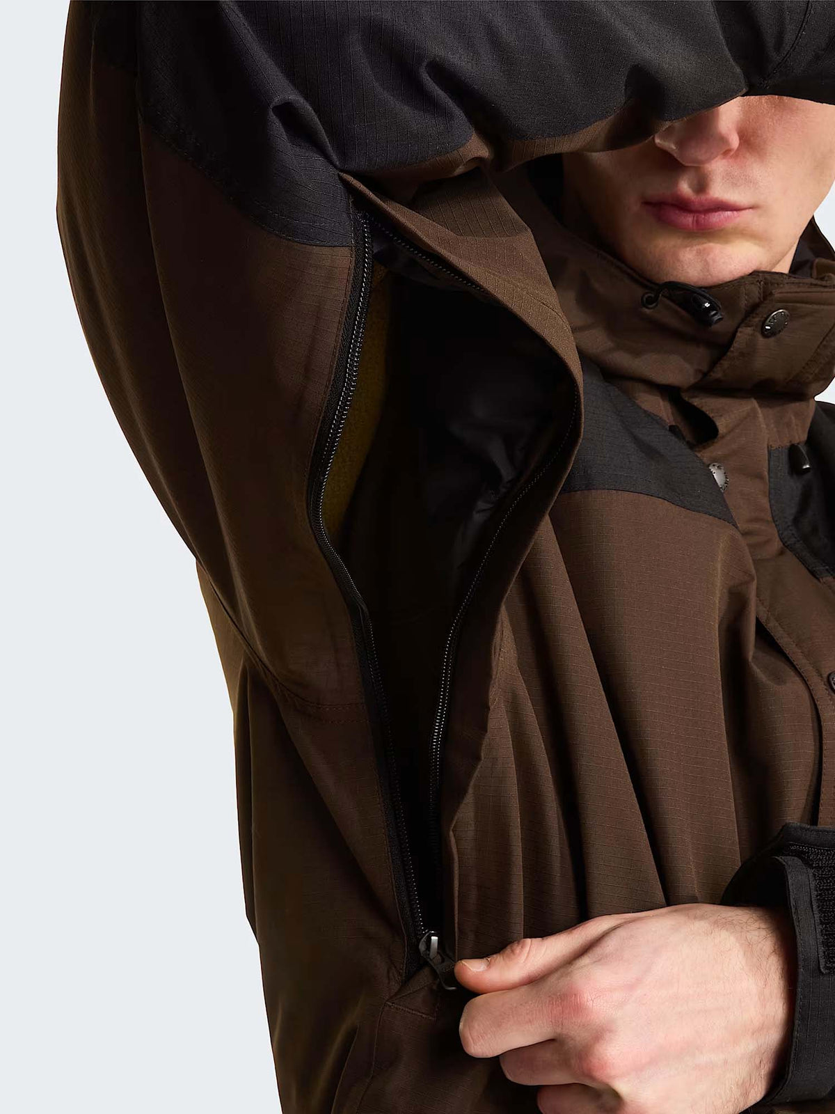 The North Face Giacca in piumino Mountain da uomo Marrone