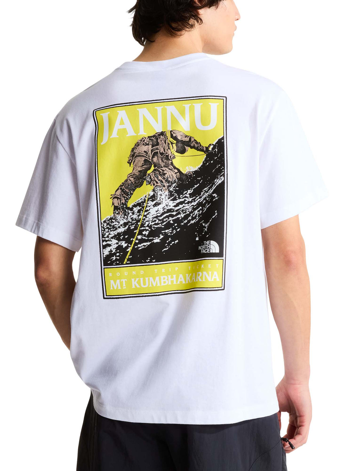 The North Face T-Shirt A Maniche Corte Jannu Relax Bianco