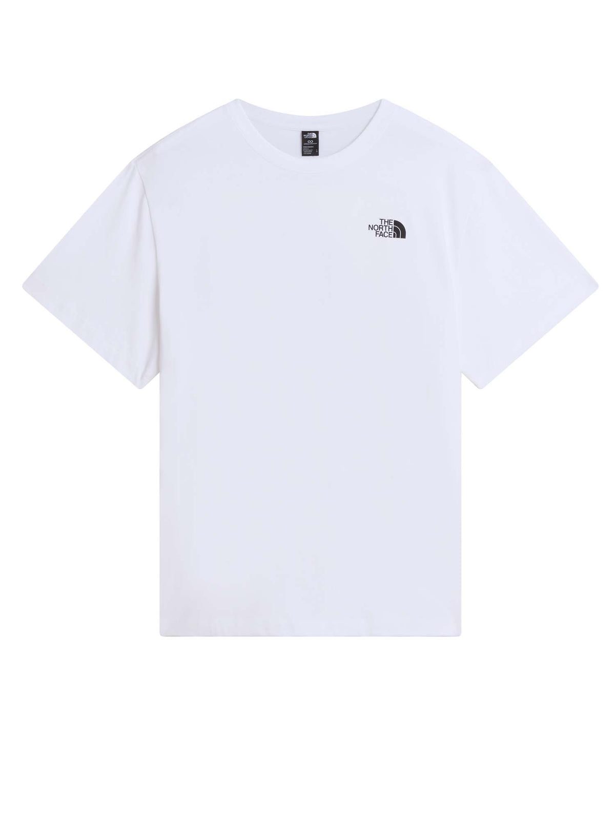 The North Face T-Shirt A Maniche Corte Jannu Relax Bianco