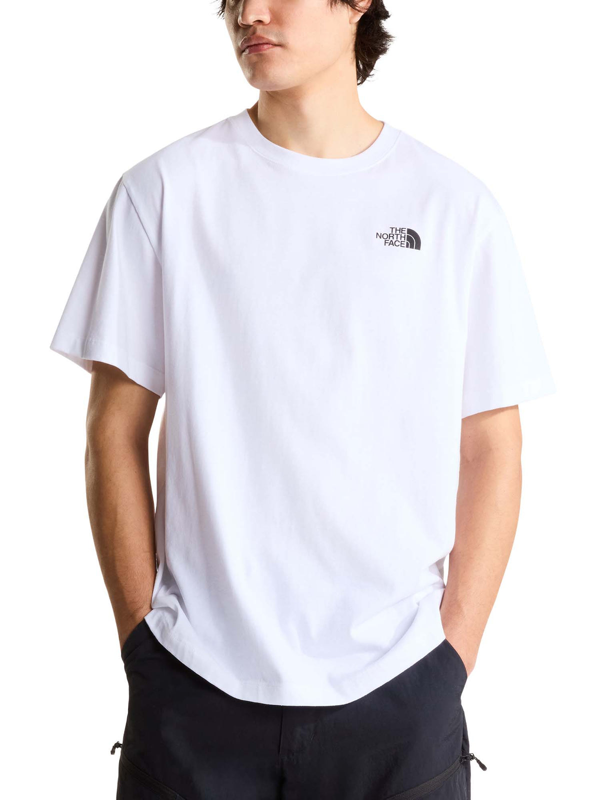 The North Face T-Shirt A Maniche Corte Jannu Relax Bianco