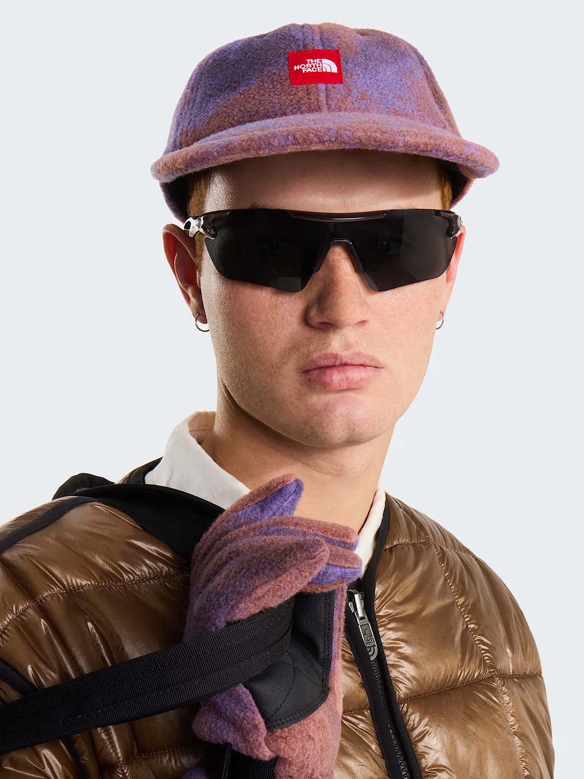 The North Face Cappello in pile TNF™ Red Box Multicolore