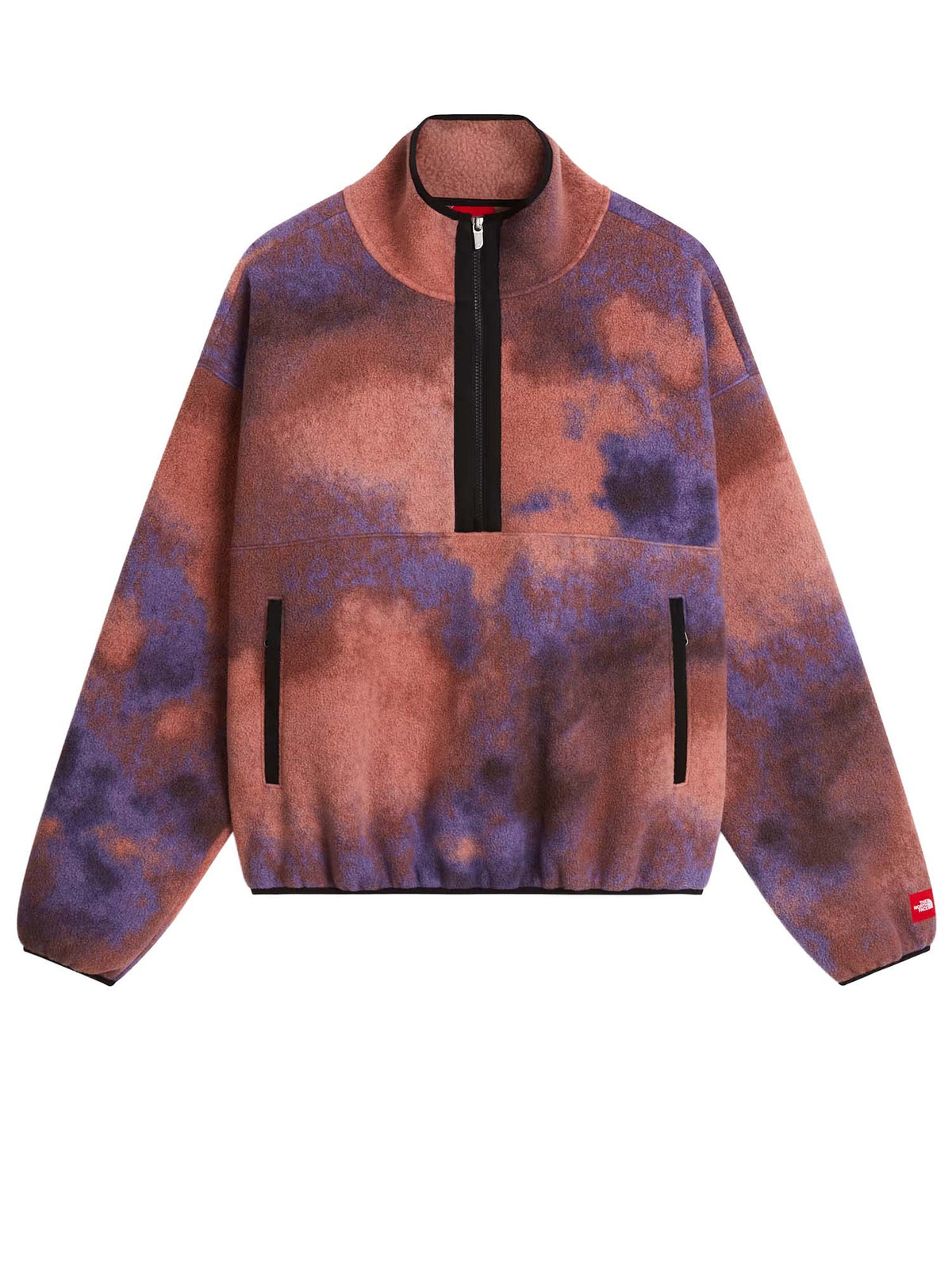 The North Face Pile con mezza cerniera TNF™ Red Box Printed unisex Multicolore