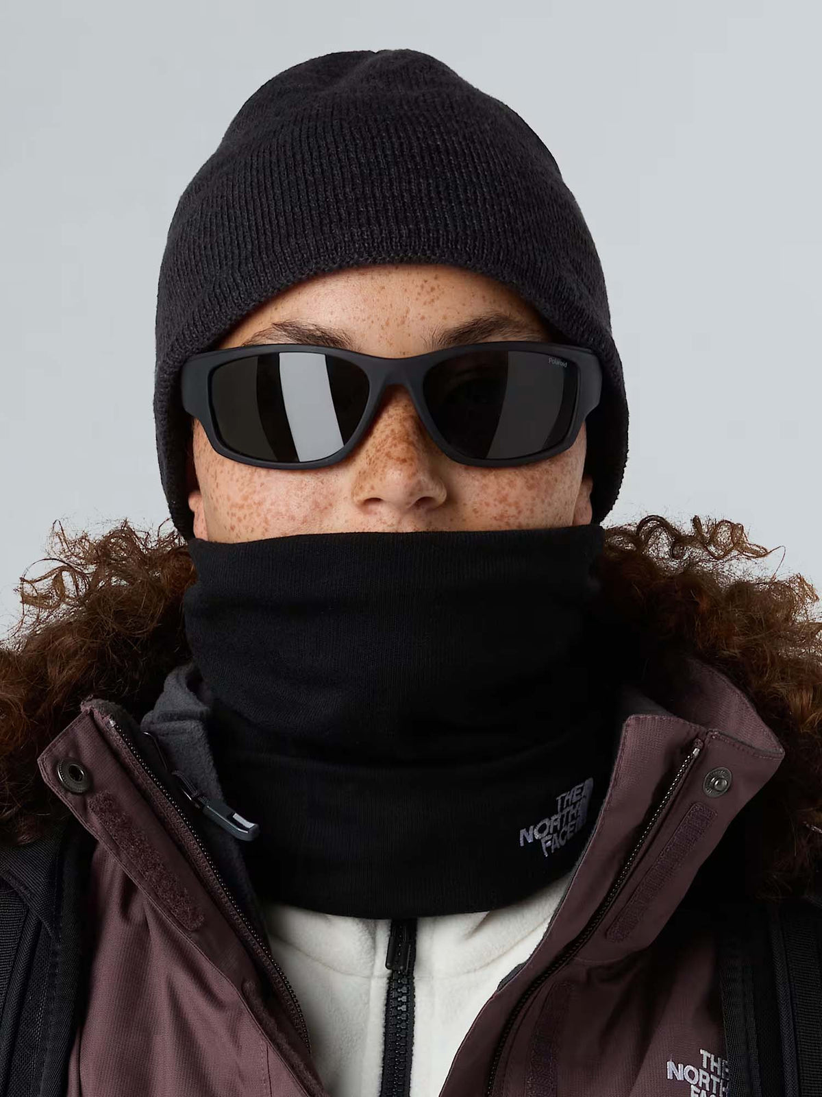 The North Face Scaldacollo invernale double-face senza cuciture Nero