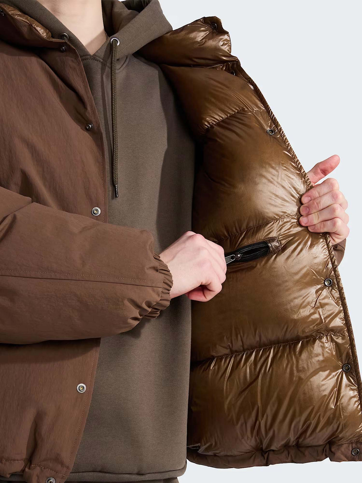 The North Face Giacca in piumino Red Box unisex Marrone