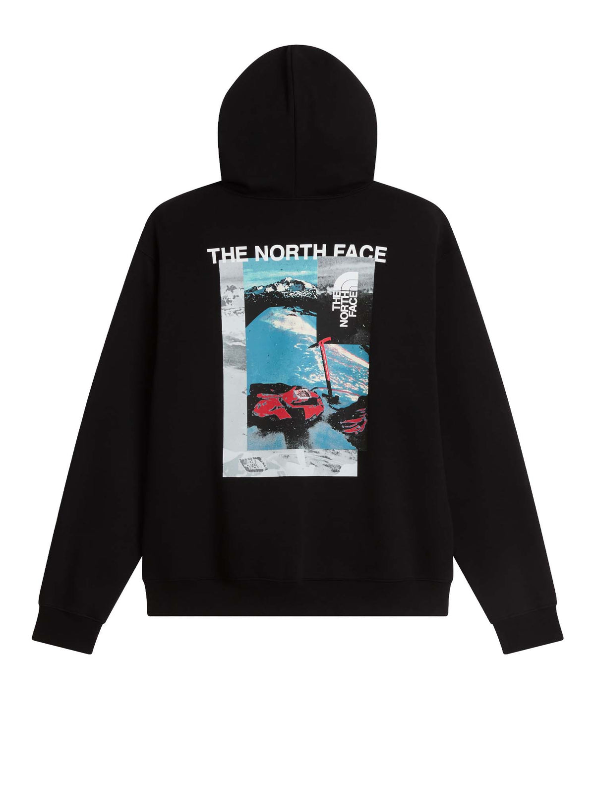 The North Face Felpa con cappuccio Apex ’75 Collage Relaxed da uomo Nero