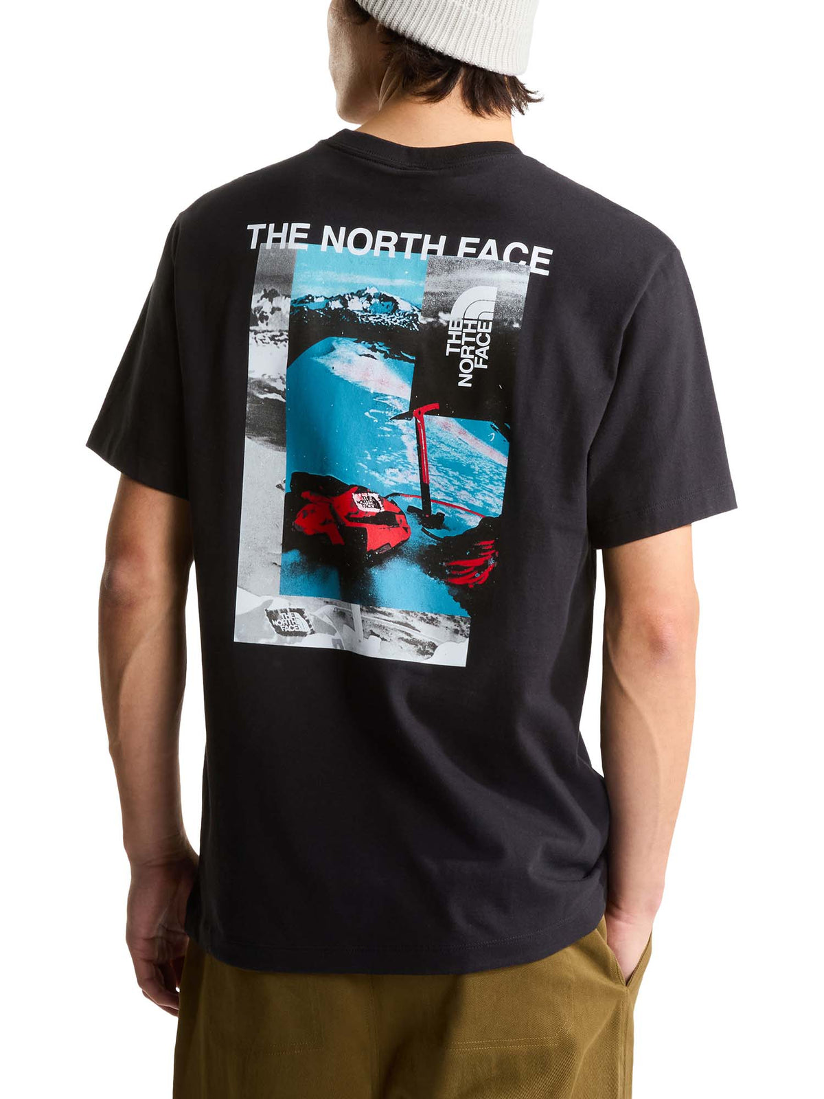 The North Face T-shirt Apex ’75 Collage Relaxed da uomo Nero