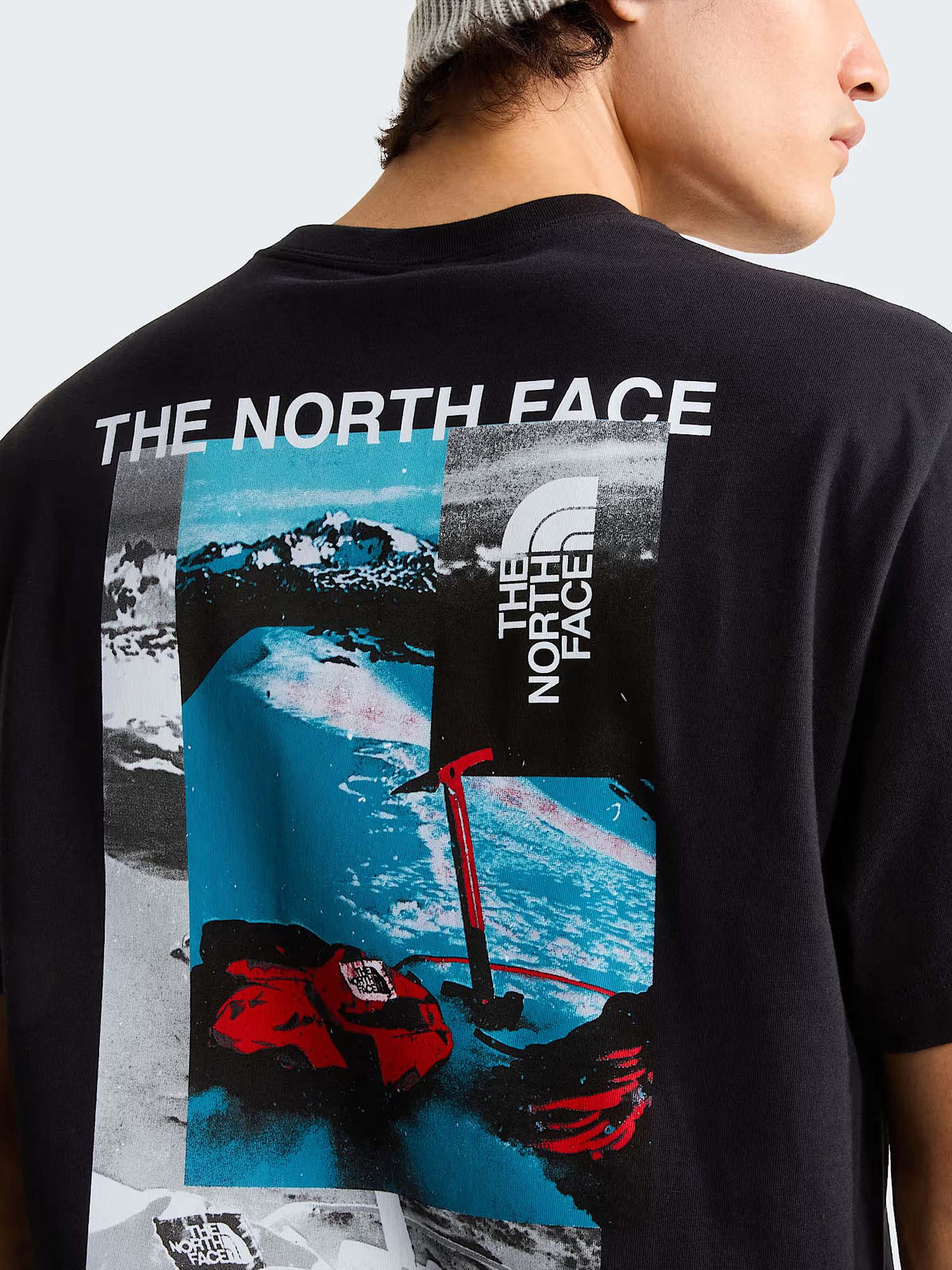 The North Face T-shirt Apex ’75 Collage Relaxed da uomo Nero