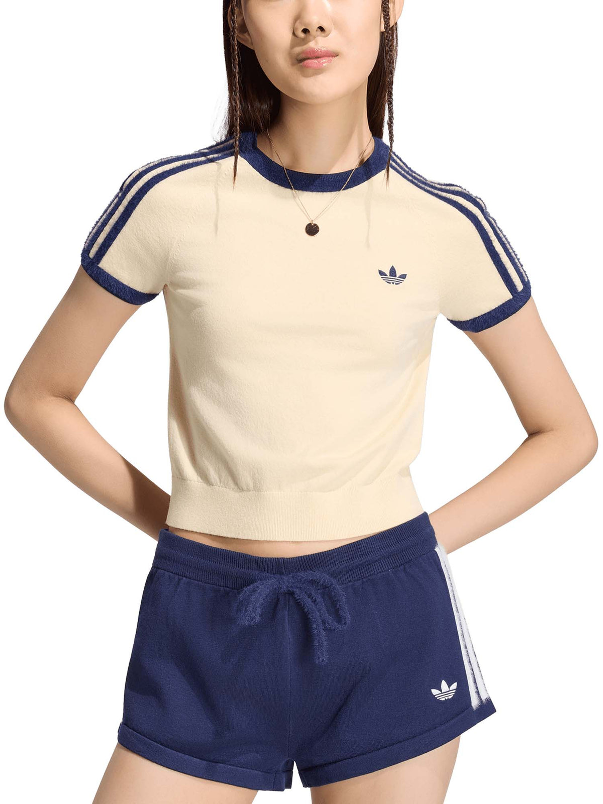 Adidas T-Shirt In Maglia Multicolore
