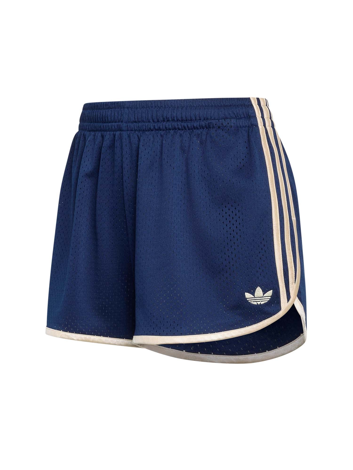 Adidas Short 3S Mesh Sprinter Blu