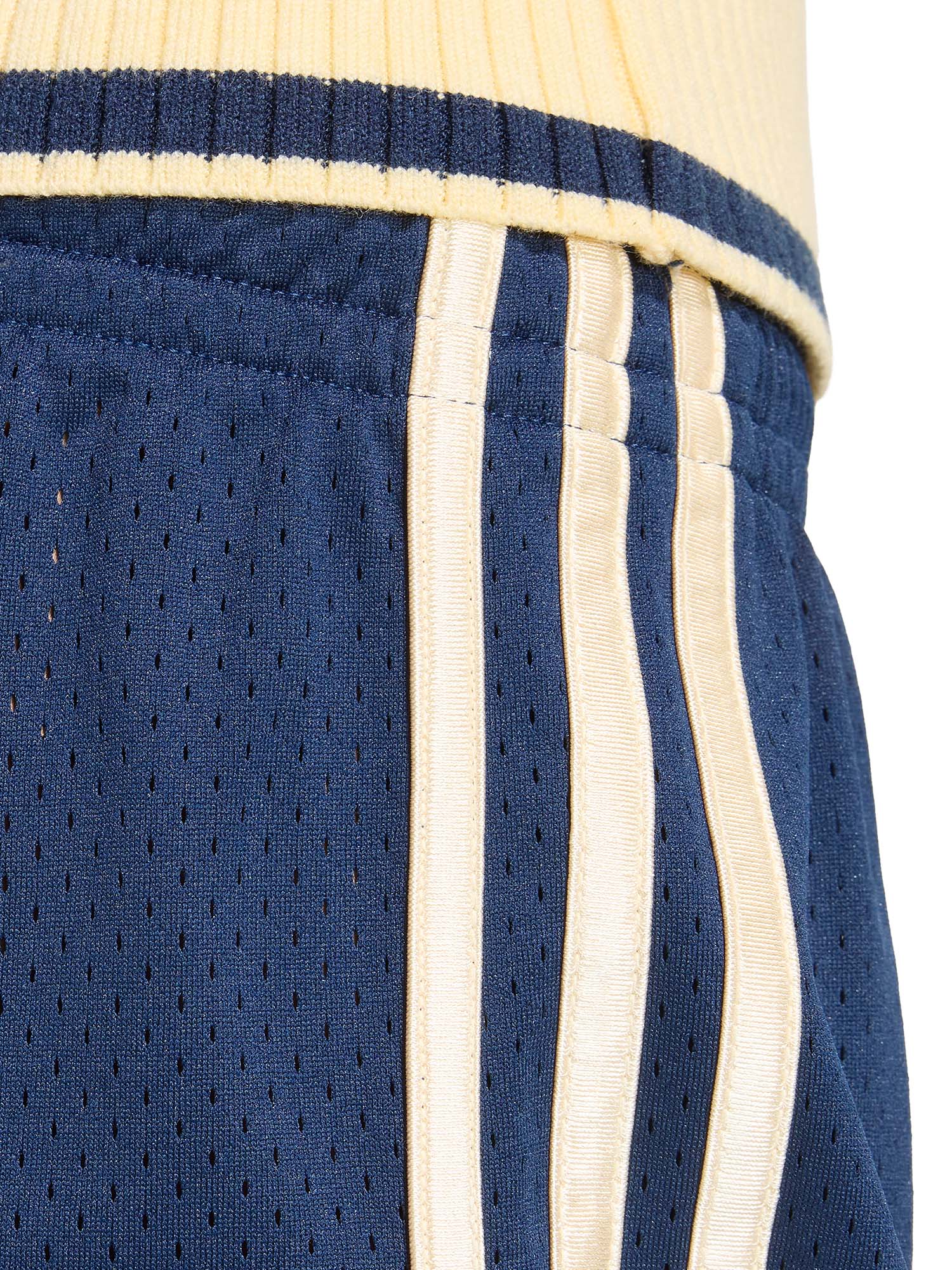 Adidas Short 3S Mesh Sprinter Blu