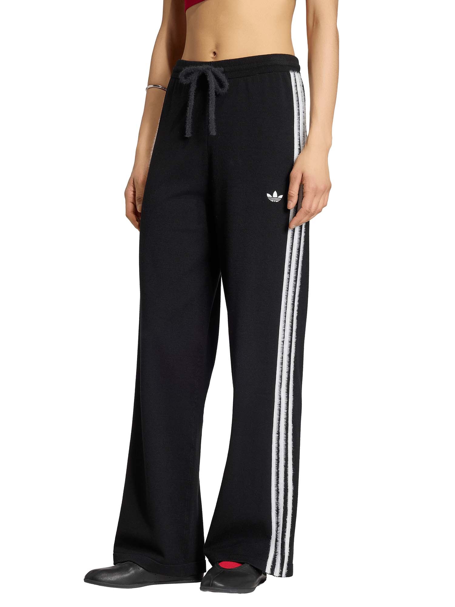Adidas Pantaloni da Allenamento Firebird In Maglia Nero