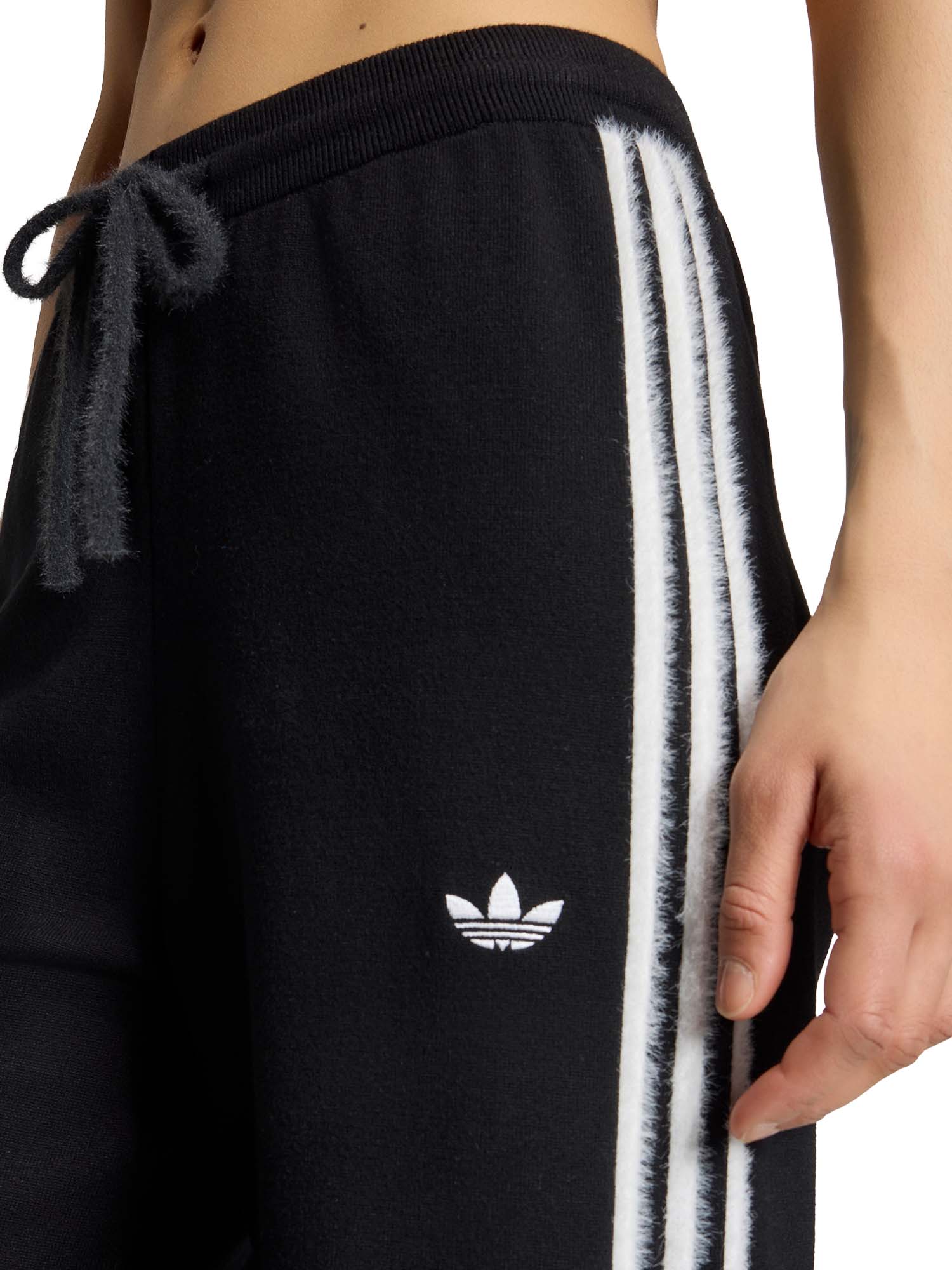 Adidas Pantaloni da Allenamento Firebird In Maglia Nero