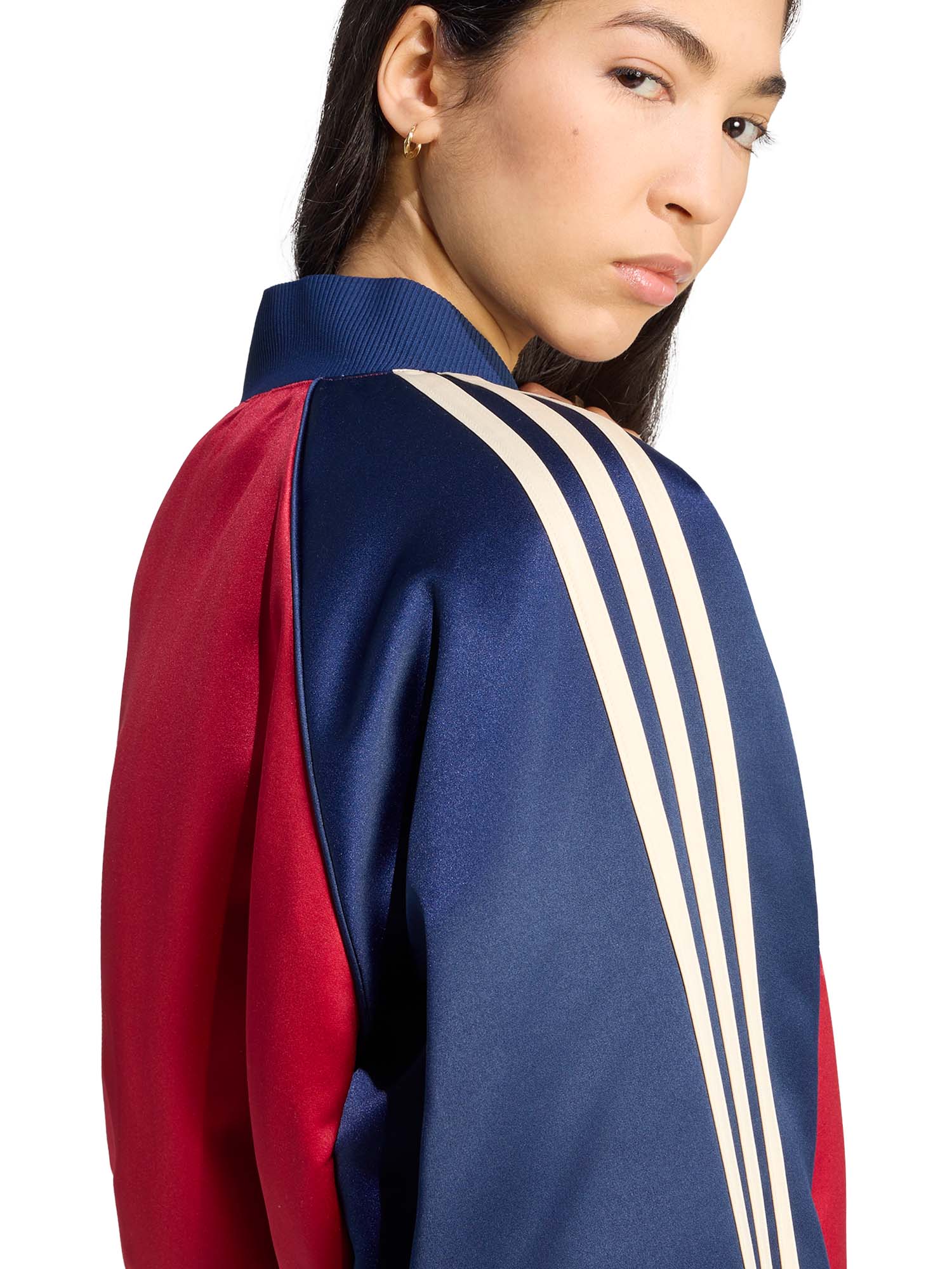 Adidas Giacca Bomber Satin SST Multicolore
