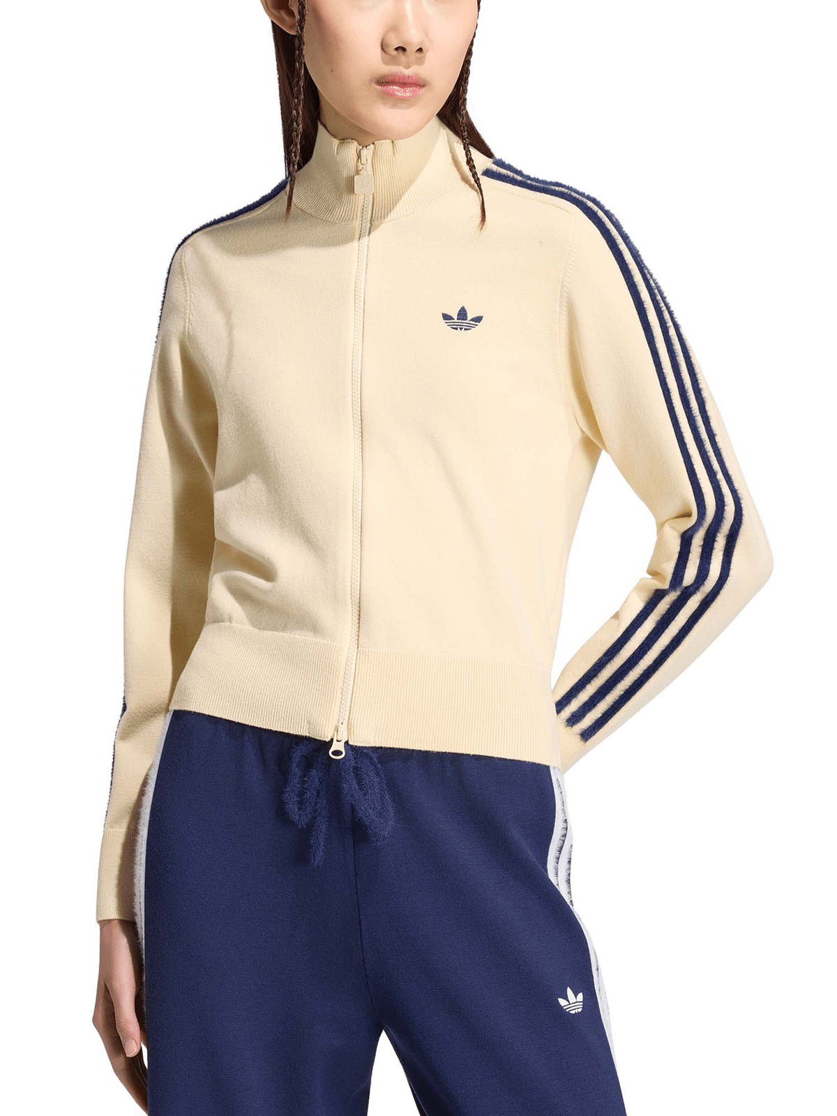 Adidas Top Da Allenamento Firebird in Tessuto Knit Multicolore