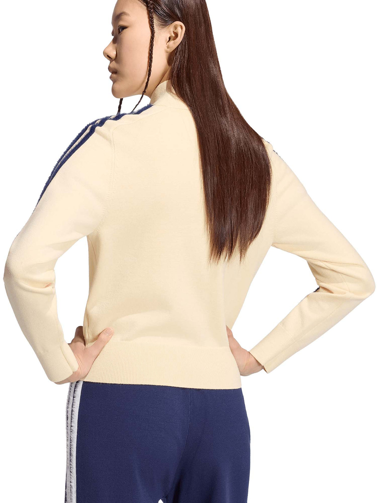 Adidas Top Da Allenamento Firebird in Tessuto Knit Multicolore