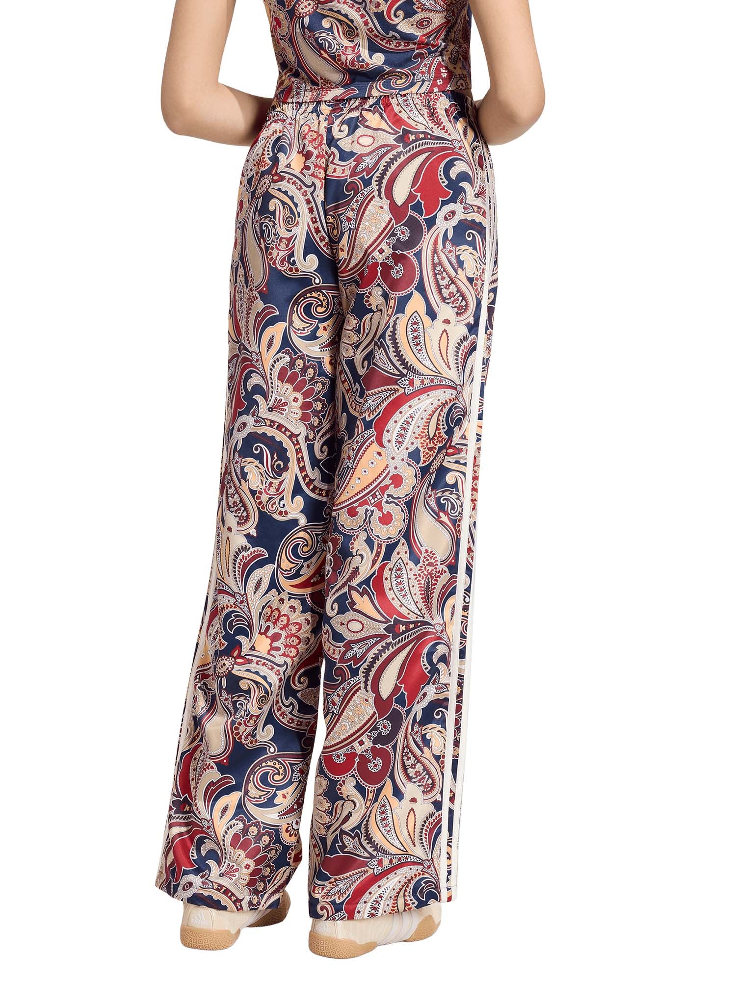 Adidas Pantaloni da Allenamento Adidas Liberty London Firebird In Raso Multicolore
