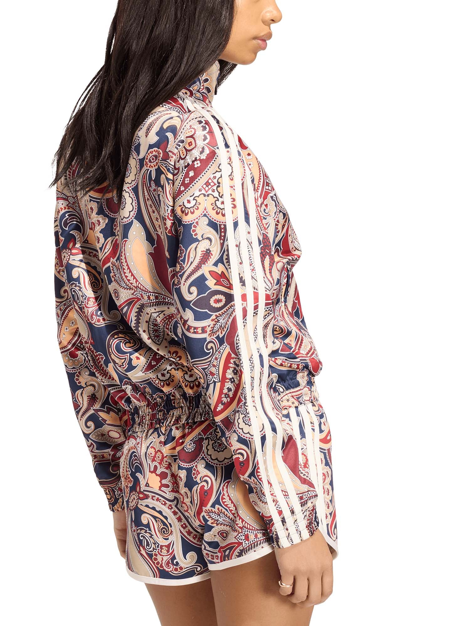 Adidas Giacca da allenamento adidas Liberty London Firebird in Raso Multicolore