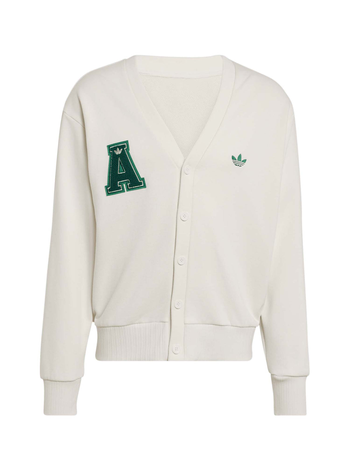 Adidas Cardigan Varsity Bianco