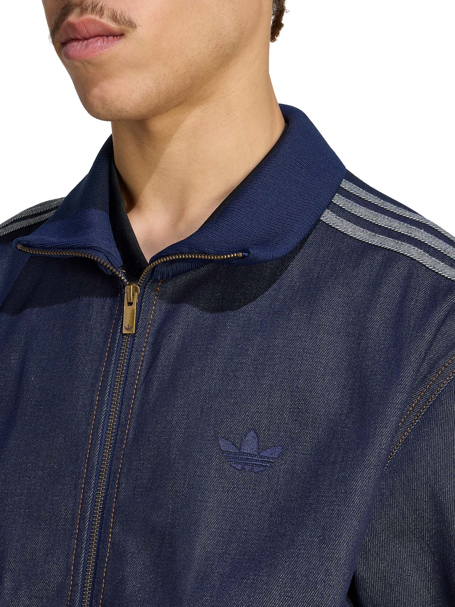 Adidas Giacca Da Allenamento Firebird Adicolor Raw Denim Blu