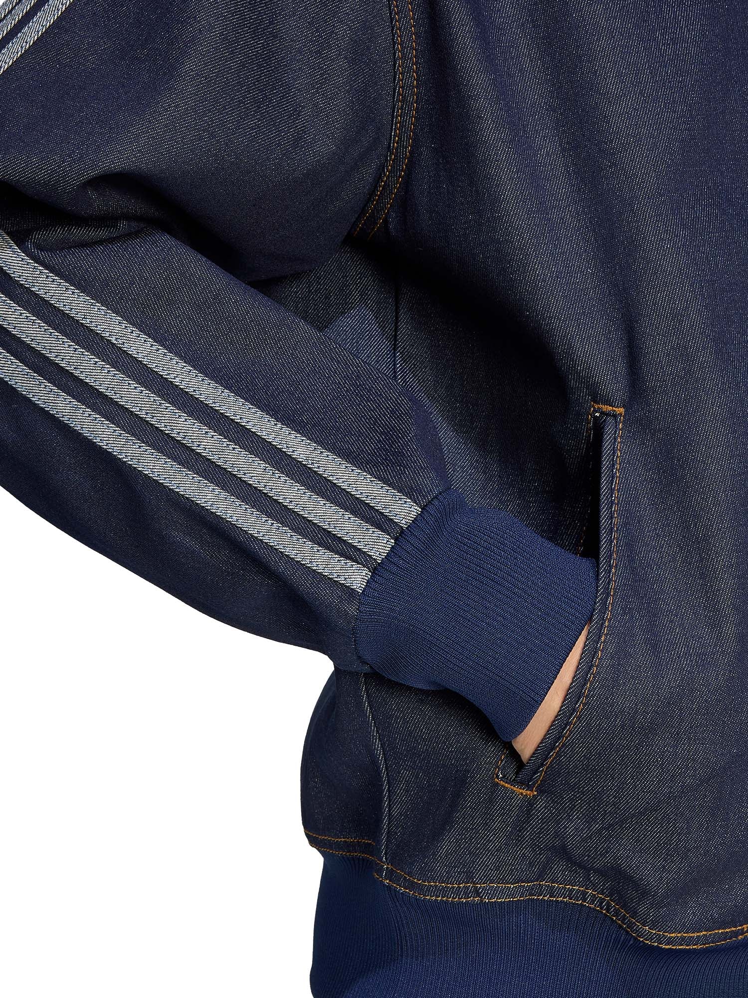 Adidas Giacca Da Allenamento Firebird Adicolor Raw Denim Blu