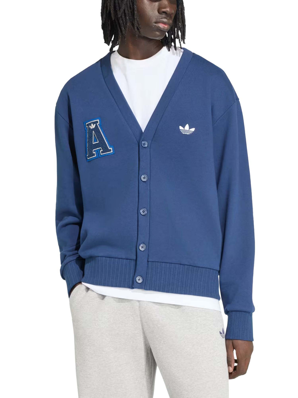 Adidas Cardigan Varsity Blu