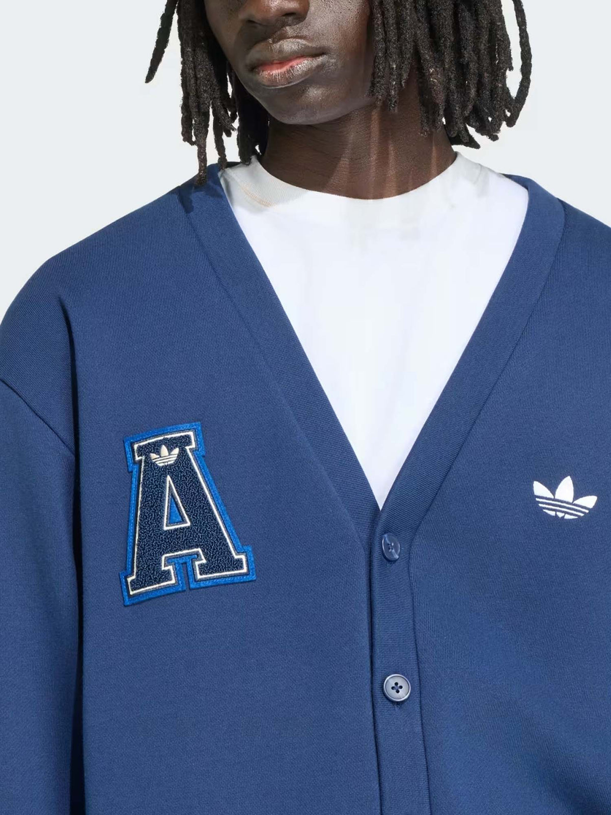 Adidas Cardigan Varsity Blu