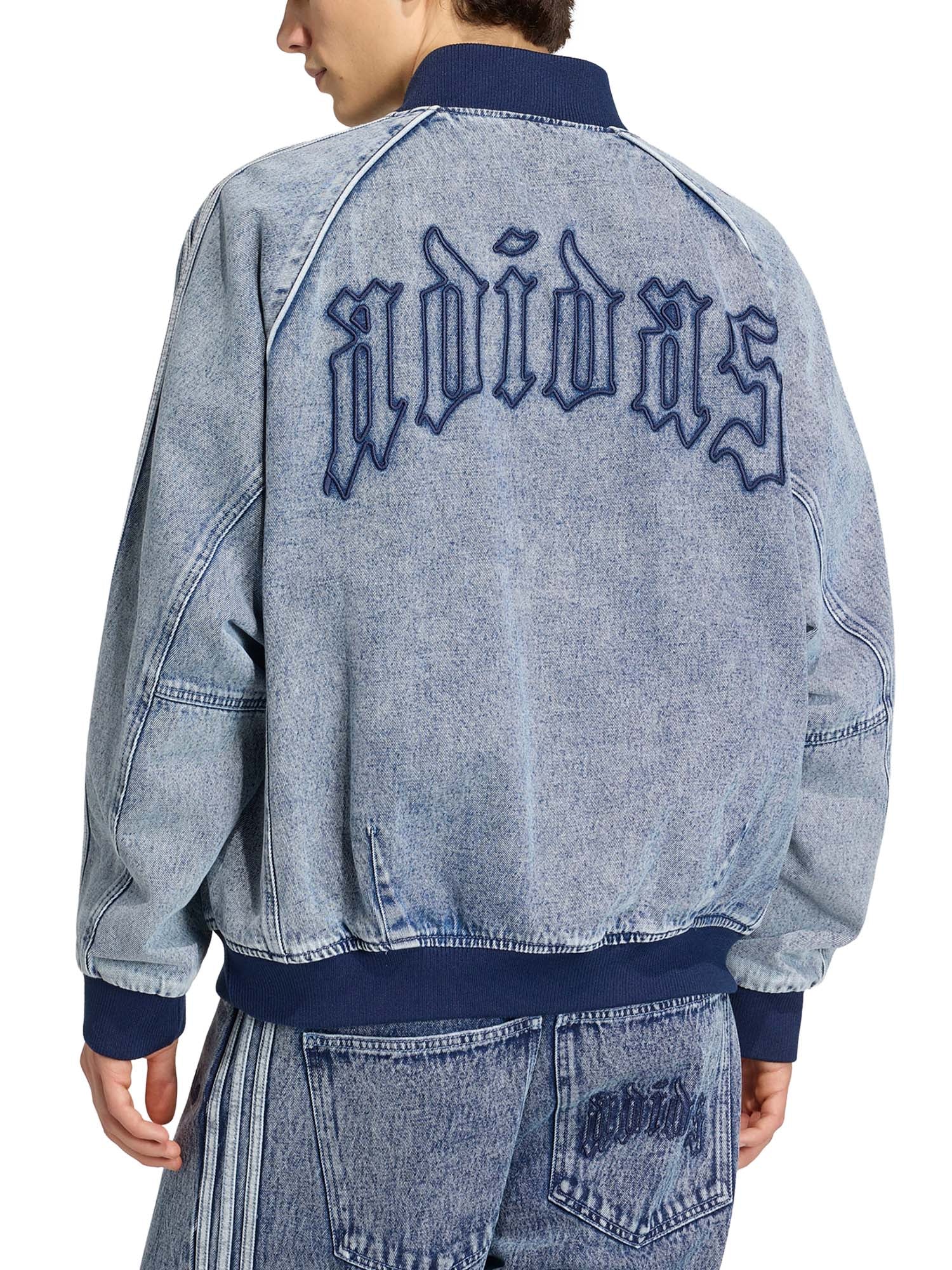 Adidas Giacca da allenamento Adicolor Classics SST in denim Azzurro