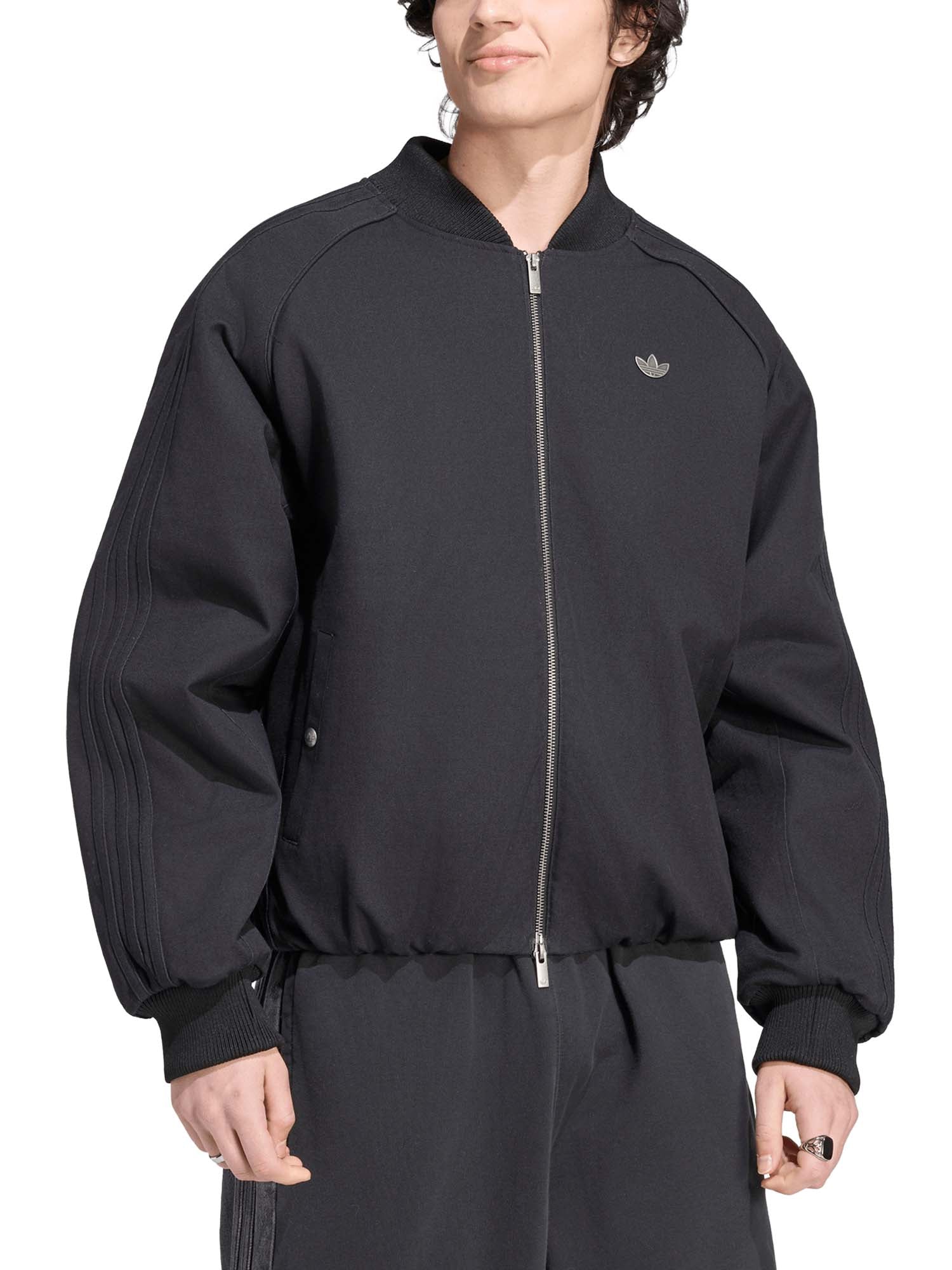Adidas Giacca SST TT Canvas Nero