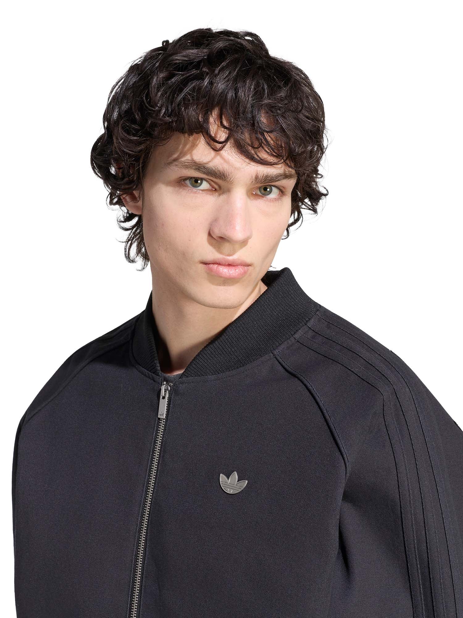 Adidas Giacca SST TT Canvas Nero