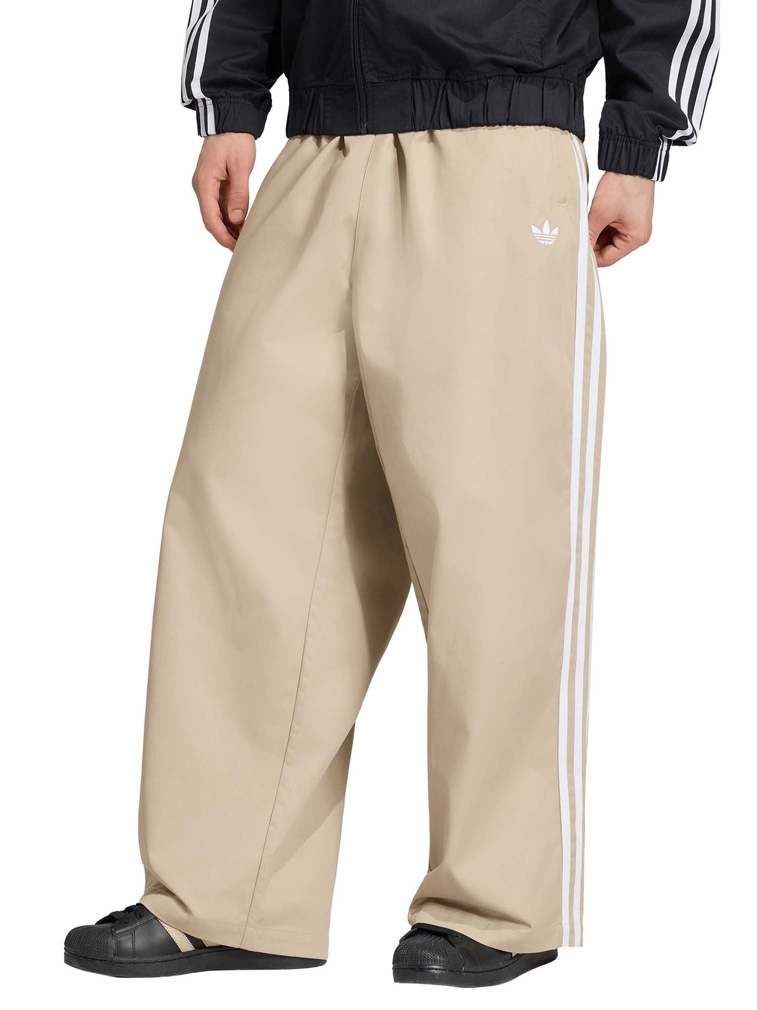 Adidas Pantaloni Adicolor SST In Twill Di Cotone Beige