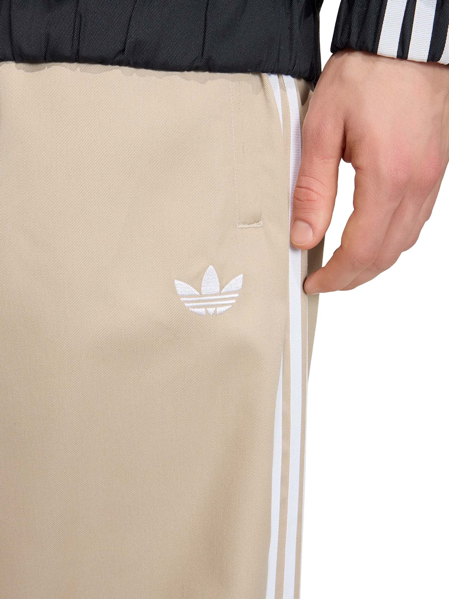 Adidas Pantaloni Adicolor SST In Twill Di Cotone Beige